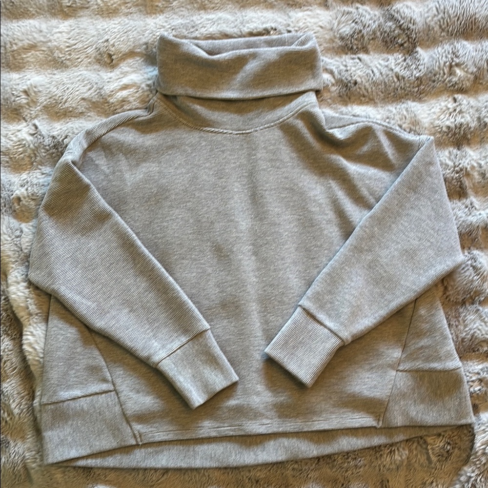 Cozy Shambala Gray Turtleneck Sweater